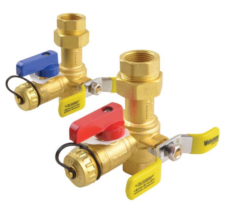 Robinets d'entretien chauffe-eau instantané